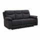 Boston Relaxsofa 3-Sitzer, grauer Stoff