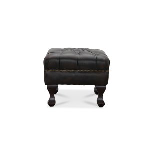 HAGA Aberdeen skammel - brun lder PU