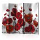 ARTGEIST Poppies in the Moonlight II rumdeler - gr/rd/orange print (172x225)
