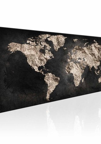 ARTGEIST Bild World Full of Secrets  braun/schwarzer Druck, 3 Gren