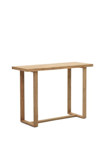 KAVE HOME Canadell utendrs barbord, rektangulrt - naturlig resirkulert teak (140x70)