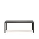KAVE HOME Culip hagebord, rektangulrt - gr aluminium (220x100)