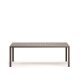 KAVE HOME Culip hagebord, rektangulrt - brunt aluminium (220x100)