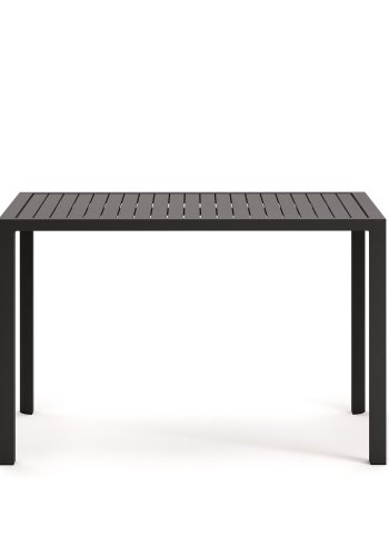 KAVE HOME Culip utendrs barbord, rektangulrt - gr aluminium (150x77)