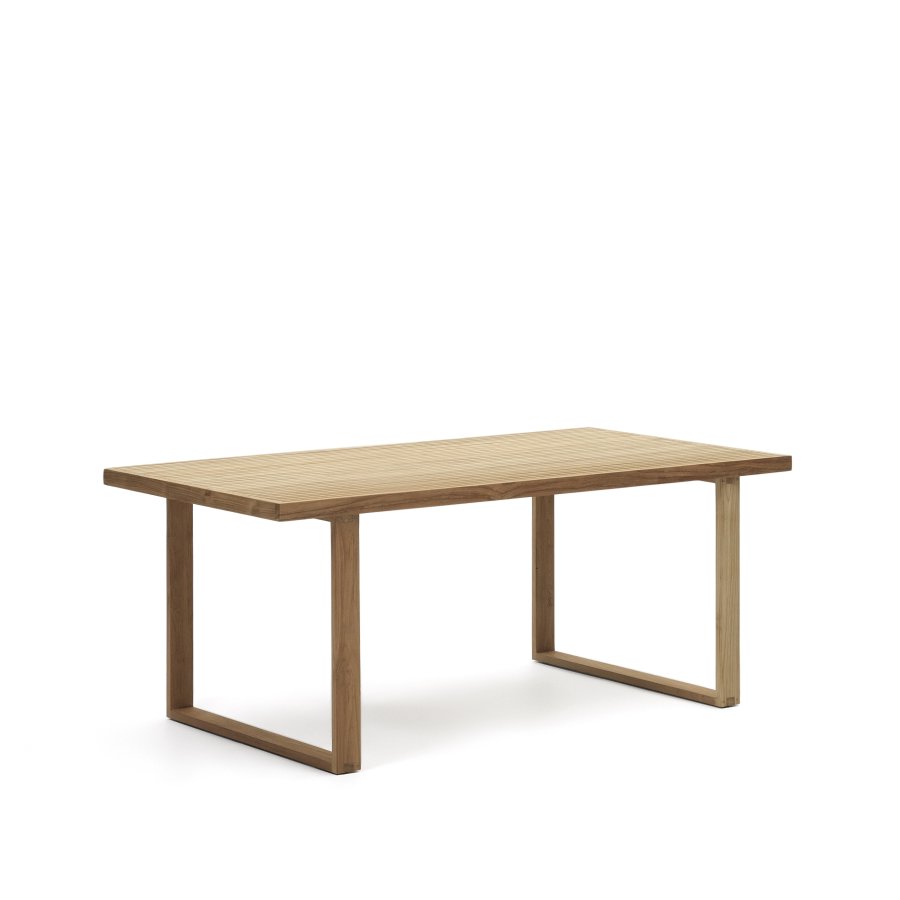 KAVE HOME Canadell hagebord, rektangulrt - naturlig resirkulert teak (180x90)