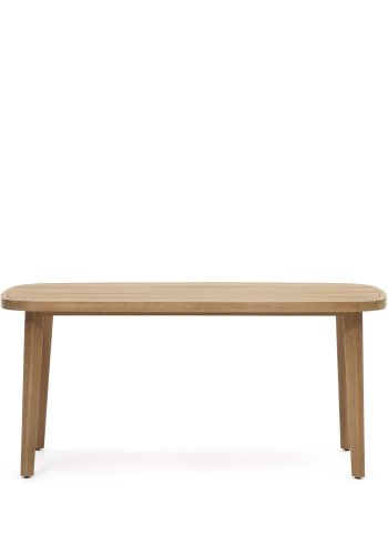 KAVE HOME Messed hagebord, rektangulrt - naturlig eukalyptustre (170x90)