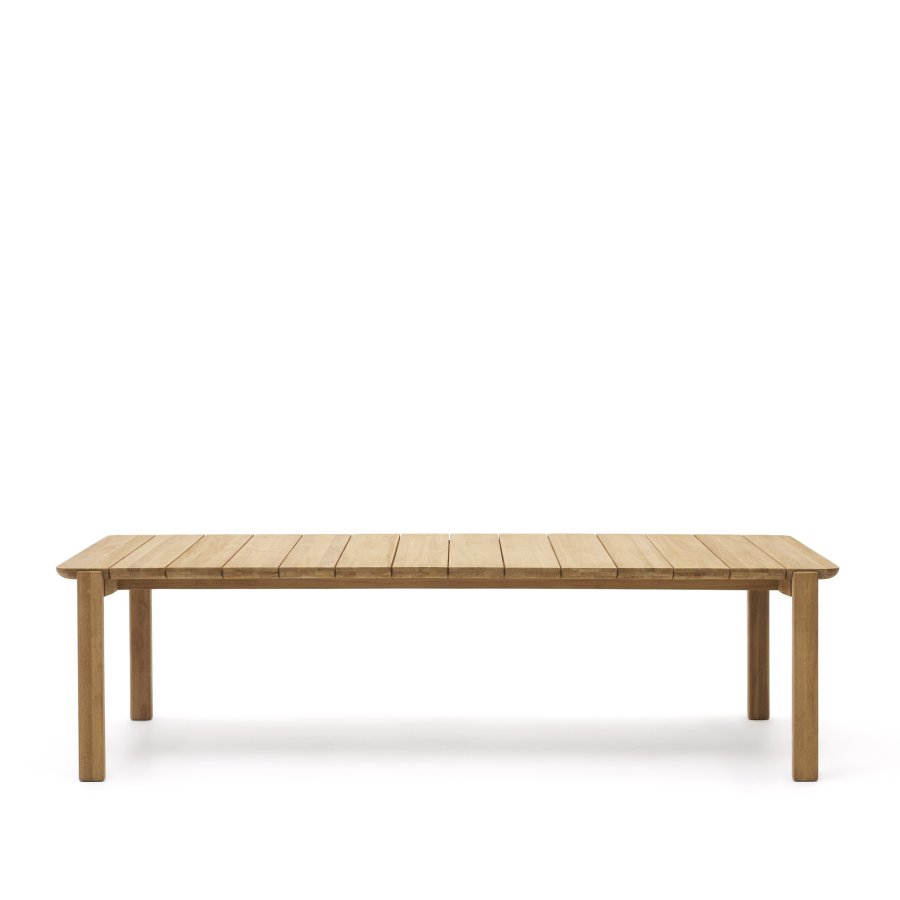 KAVE HOME Icaro hagebord, rektangulrt - naturlig teak (220x102)