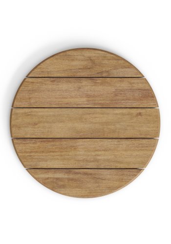 KAVE HOME Saura hyt barbord med svart stlramme og akasieplate i naturlig finish, 99x70 cm FSC 100%
