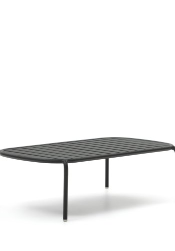 KAVE HOME Joncols hagebord, rektangulrt - gr aluminium (113x65)