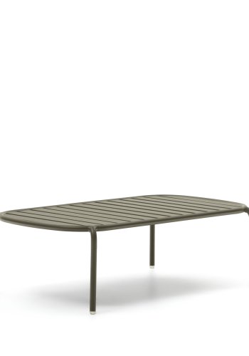 KAVE HOME Joncols hagebord, rektangulrt - grnn aluminium (113x65)