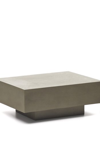 KAVE HOME Rustella hagebord. rektangulr - gr sement (80x60)