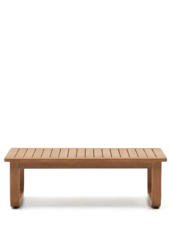 KAVE HOME Sacaleta utendrs salongbord, rektangulrt - naturlig eukalyptustre (100x60)