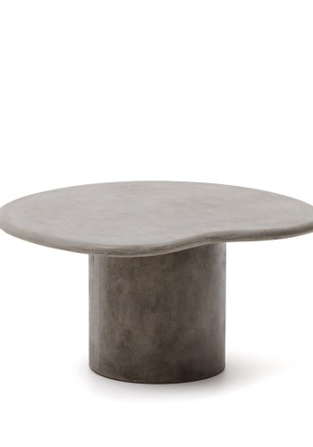 KAVE HOME Macarella utendrs salongbord, kologisk - gr sement (83x77)