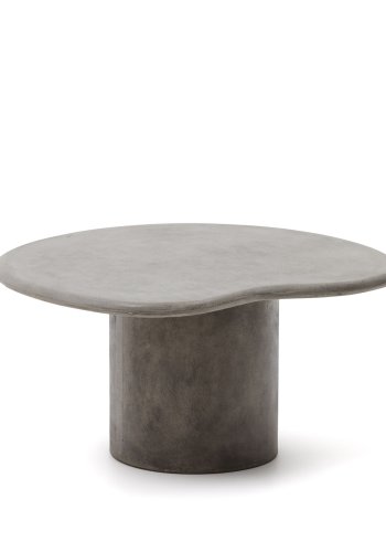 KAVE HOME Macarella utendrs salongbord, kologisk - gr sement (83x77)