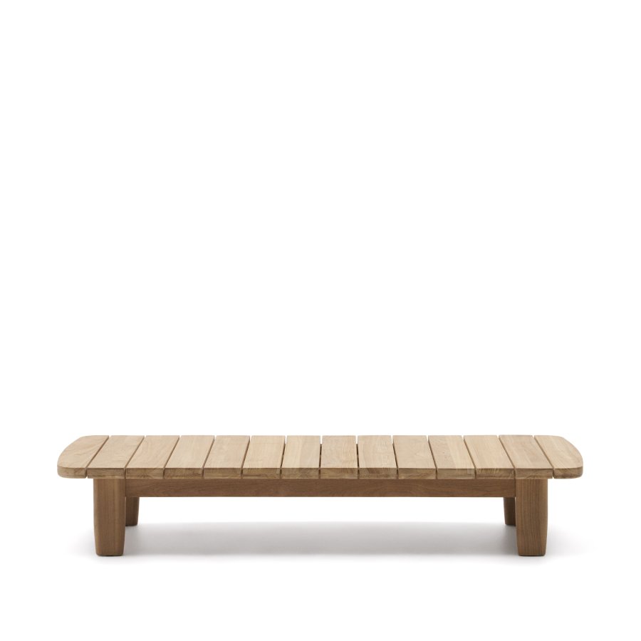 KAVE HOME Tirant salongbord, rektangulrt - naturlig teak (140x70)