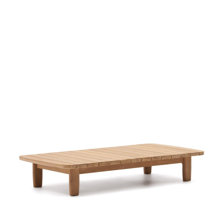 KAVE HOME Tirant salongbord, rektangulrt - naturlig teak (140x70)
