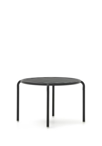 KAVE HOME Joncols hagebord, rundt - gr aluminium (68)