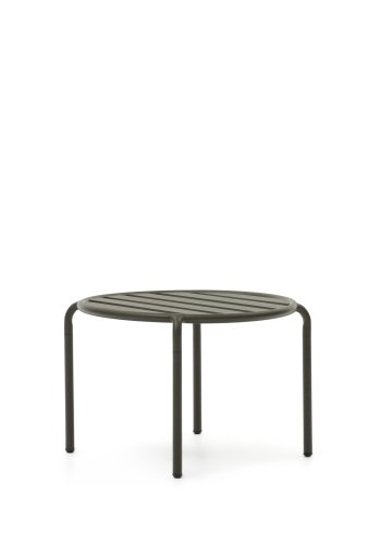 KAVE HOME Joncols hagebord, rundt - grnn aluminium (68)