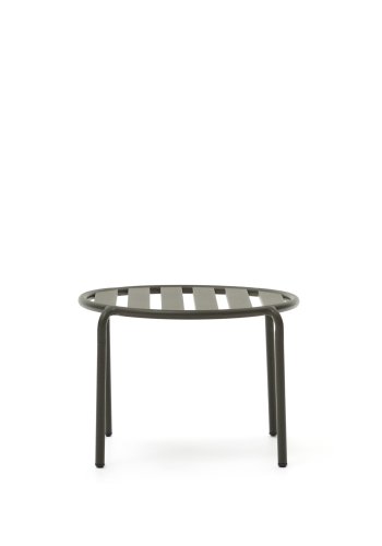 KAVE HOME Joncols hagebord, rundt - grnn aluminium (68)