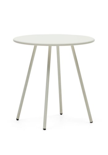 KAVE HOME Montjoi hagebord, rundt - hvitt stl (70)