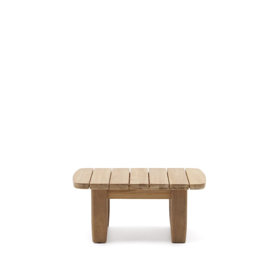 KAVE HOME Tirant sidebord, firkantet - naturlig teak (70x70)
