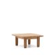 KAVE HOME Tirant sidebord, firkantet - naturlig teak (70x70)