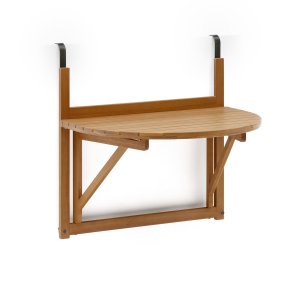 KAVE HOME Amarilis altanbord, foldbar - brun akacietr, (50x70)