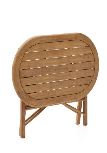 KAVE HOME Dandara hagebord, sammenleggbart - naturlig akasietre (120x60)