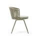 KAVE HOME Saconca hagestol, med pute - beige tau og stl
