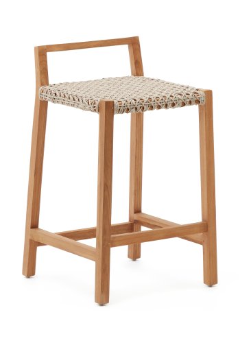 KAVE HOME Giverola krakk i heltre teak, 80 cm