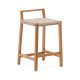 KAVE HOME Giverola krakk i heltre teak, 80 cm