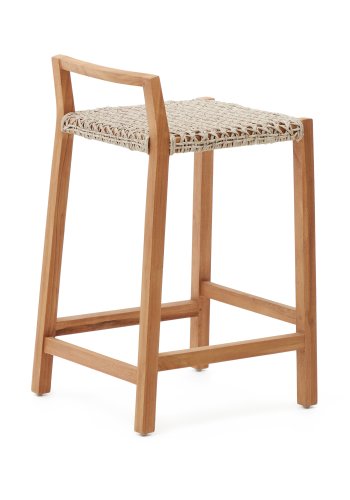KAVE HOME Giverola krakk i heltre teak, 80 cm