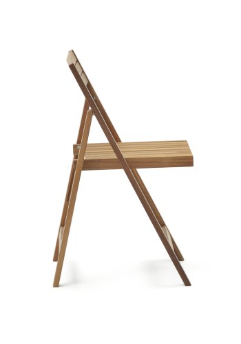 KAVE HOME Sadirar hagestol, sammenleggbar - naturlig akasietre