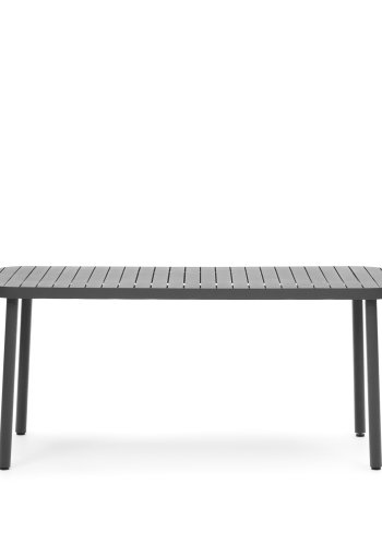 KAVE HOME Joncols hagebord, rektangulrt - gr aluminium (180x90)