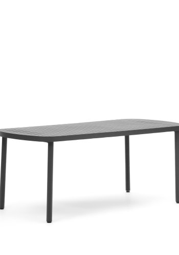 KAVE HOME Joncols hagebord, rektangulrt - gr aluminium (180x90)