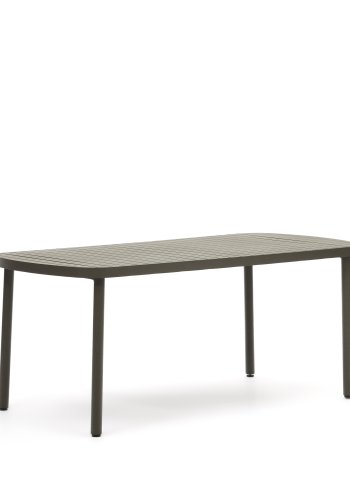 KAVE HOME Joncols hagebord, rektangulrt - grnn aluminium (180x90)