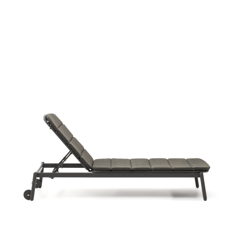 KAVE HOME Marcona solseng, m. 4 pos. - svart aluminium