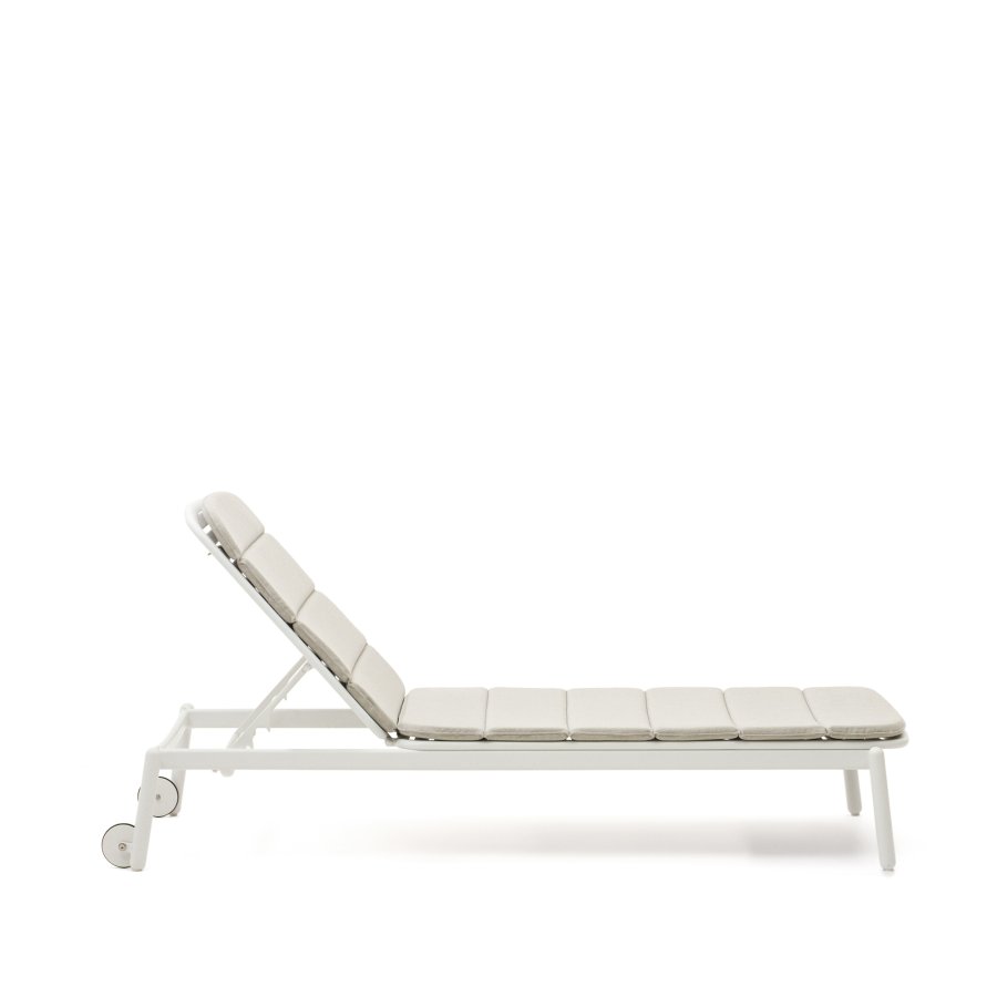 KAVE HOME Marcona solseng, m. 4 pos. - hvit aluminium