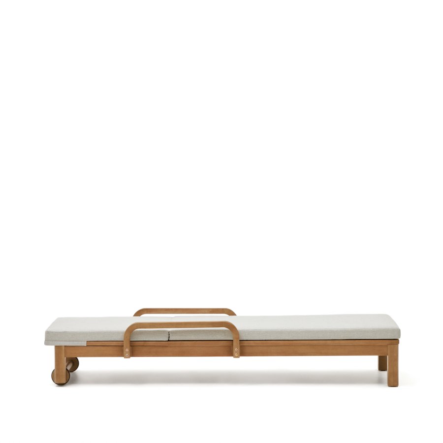 KAVE HOME Sonsaura utendrs solseng, m. 4 pos. - naturlig eukalyptustre