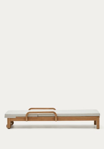 KAVE HOME Sonsaura utendrs solseng, m. 4 pos. - naturlig eukalyptustre