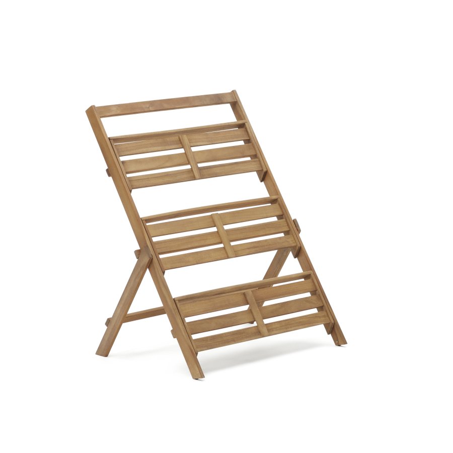 KAVE HOME Victora utendrs bokhylle - naturlig akasietre