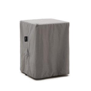 KAVE HOME Iria beskyttelsesovertrk til 4 stabelbare udendrsstole - gr plastik (max. 80x65cm)