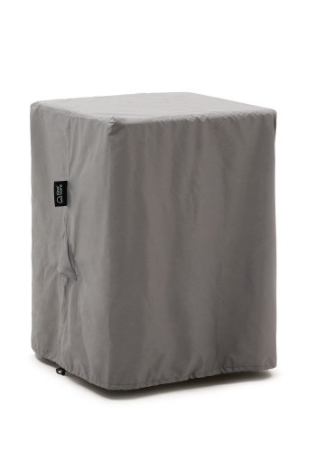 KAVE HOME Iria beskyttelsestrekk for 4 stablebare utestoler - gr plast (maks. 80x65cm)