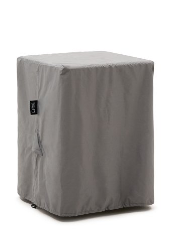 KAVE HOME Iria beskyttelsestrekk for 4 stablebare utestoler - gr plast (maks. 80x65cm)