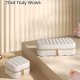 SONGMICS HOME ANAH Collection JBC179W01 Reise-smykkeetui, liten organizer med speil, 10,5 x 10,5 x 6,3 cm, sydd PU-overflate, b�rbar, glidel�ser, gaveide,