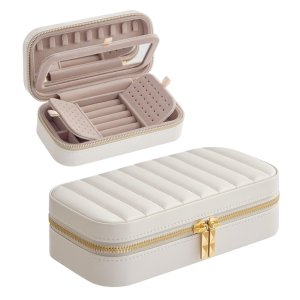 SONGMICSHOME ANAH-kolleksjonen  Reisesmykkeskrin