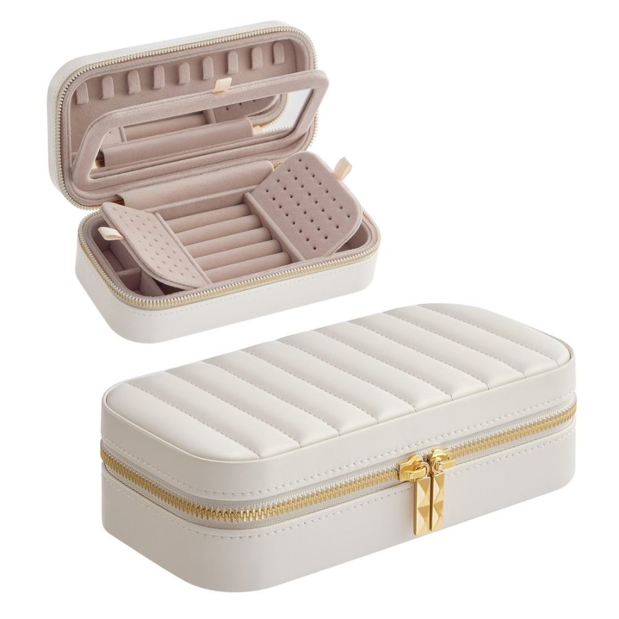 SONGMICSHOME ANAH-kolleksjonen  Reisesmykkeskrin