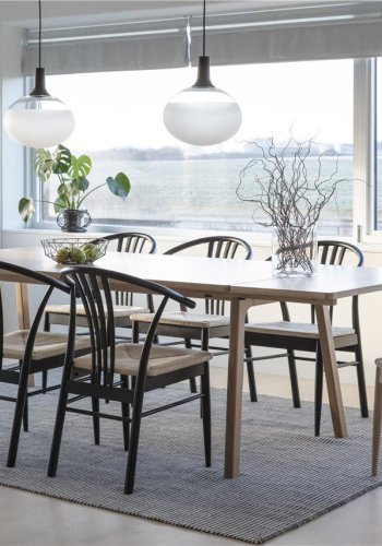 ACT NORDIC JANIK spisebordsstol - egetr/rattan 