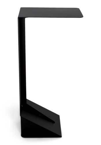 SPINDER DESIGN BRUCE sidebord, rektangulrt - svart stl (35x25)