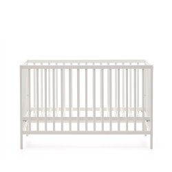 KAVE HOME Shantal tremmeseng til baby, justerbar madrash�jde - hvid asketr� (60x120) -  Kave Home